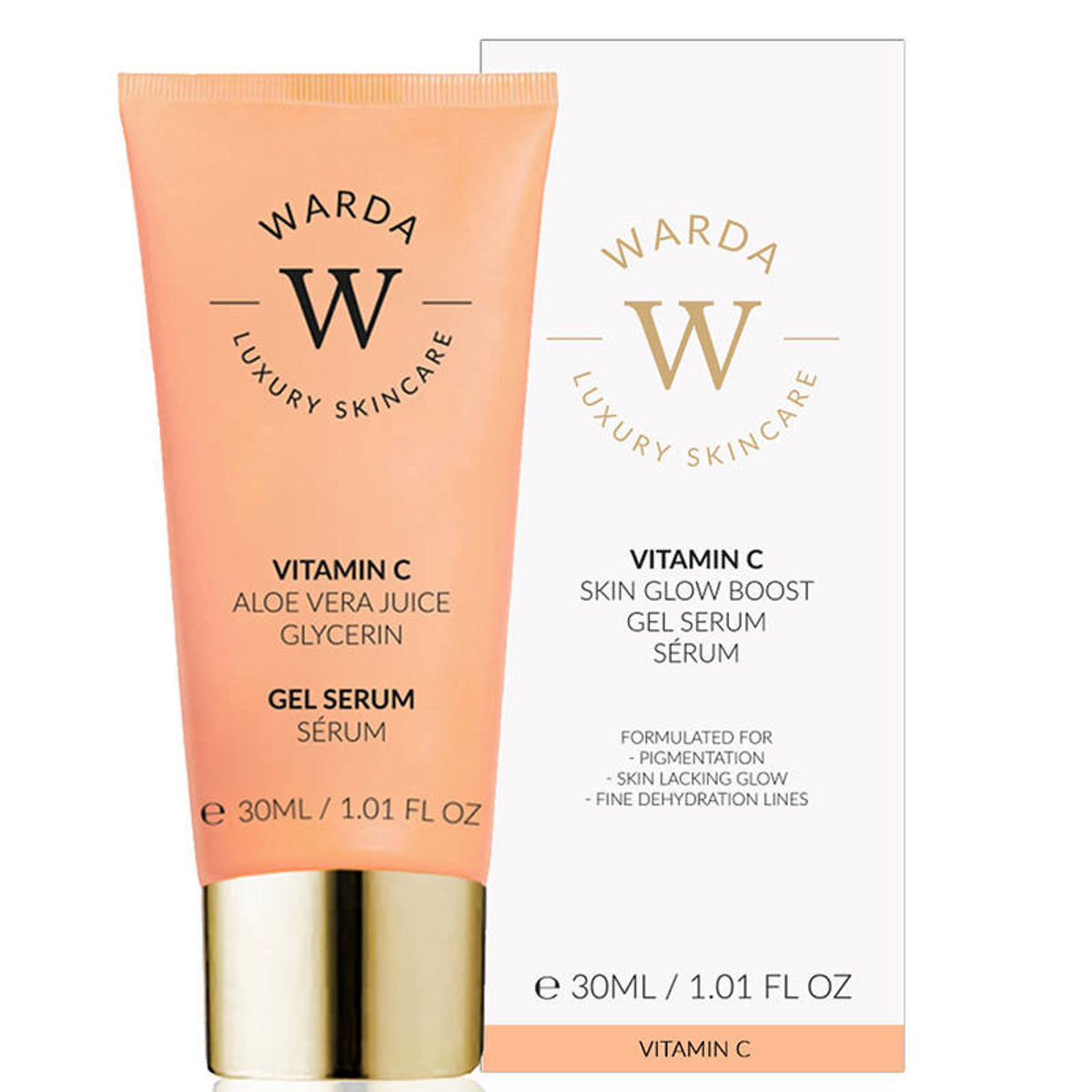 WARDA LUXURY SKINCARE Skin Glow Boost Vitamin C Gel Serum buy for £12