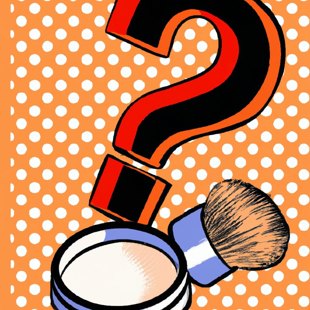 Where to apply loose powder