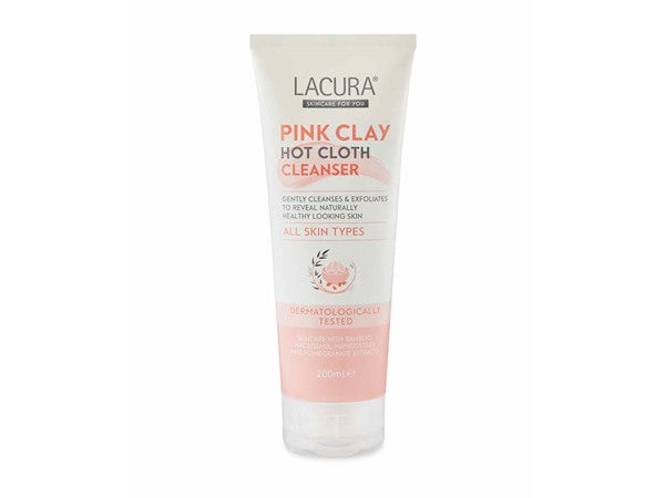 pink clay hot cloth cleanser